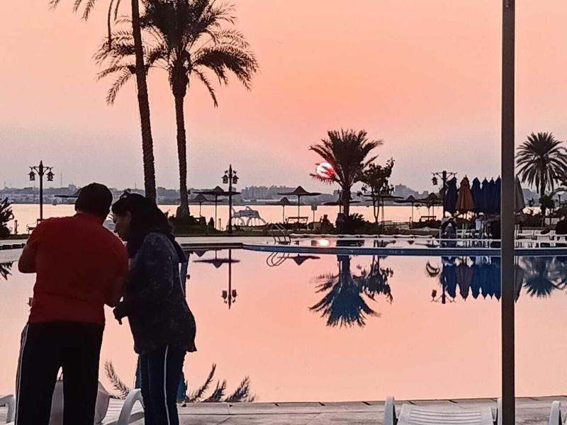 Tolip El Forsan Hotel Ismailia Exterior photo Sunset at the Port of San Diego